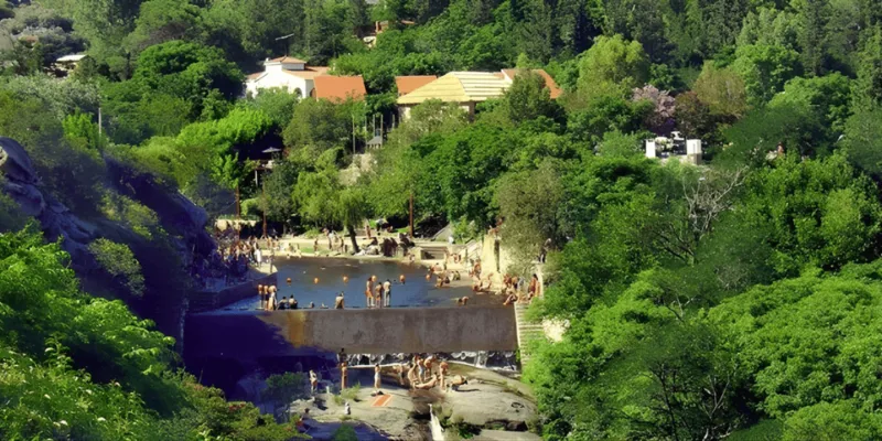 Balneario El Diquecito en Tanti